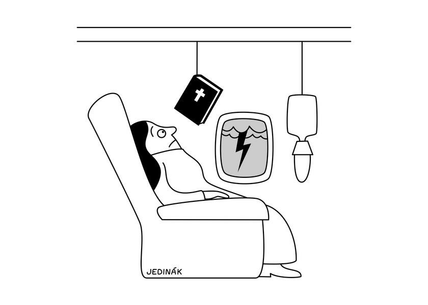 In case of emergency, cartoon for AIR MAIL