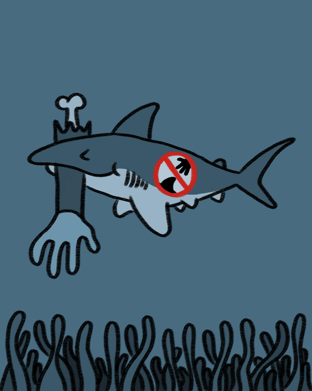 Don&#39;t touch wildlife