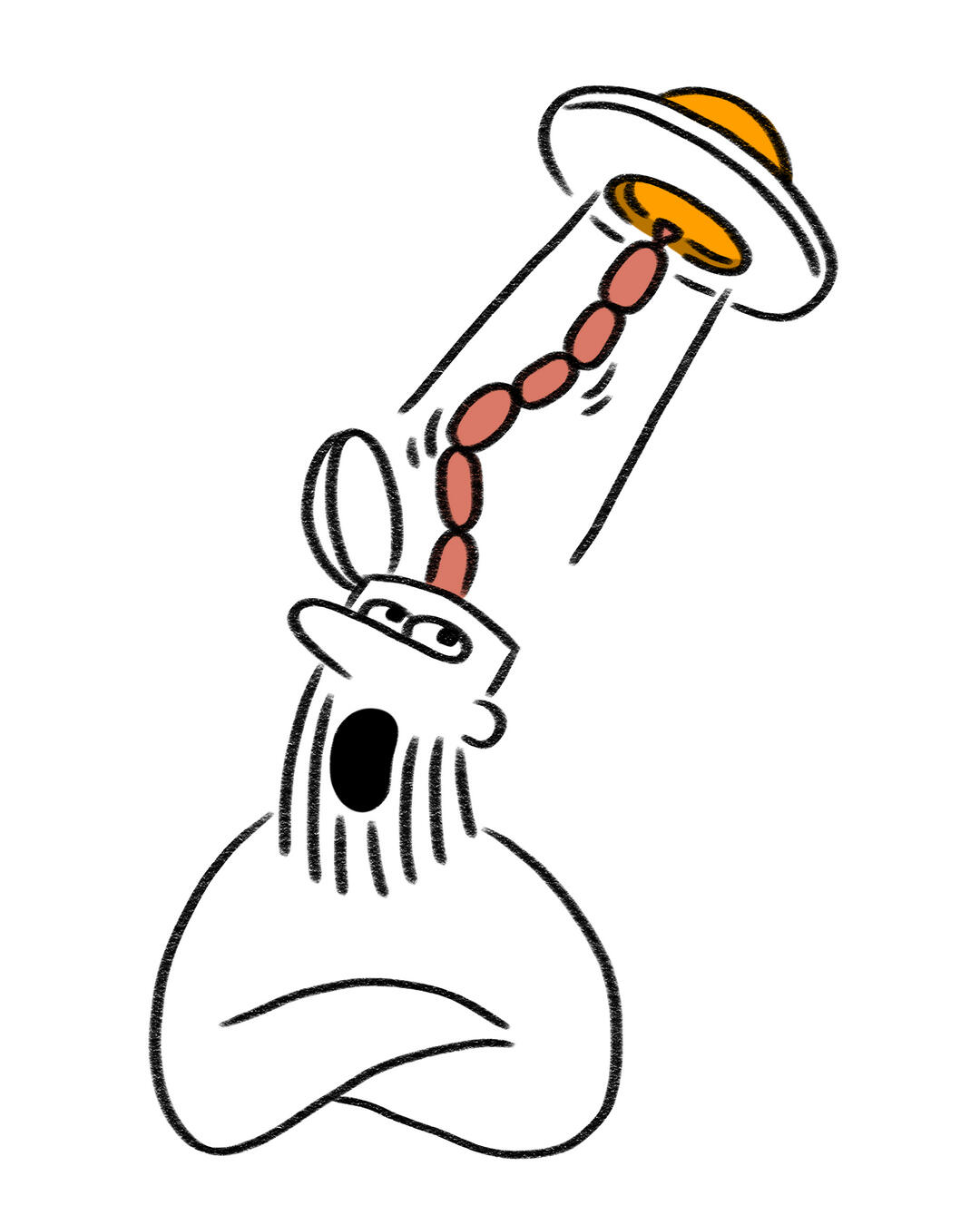 Sausage and egg